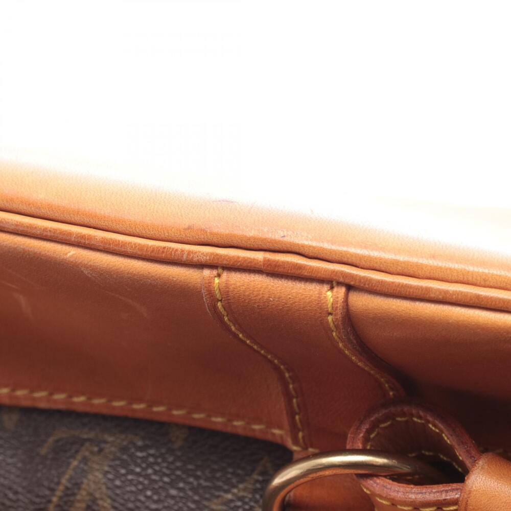 Louis Vuitton Shoulder Bag Randonee Leather Monogram Brown Canvas - Picture 7 of 9